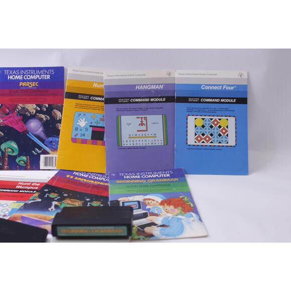 Texas Instruments Home Computer, Solid State Cartridges and Command Modules - Picture 4 of 6